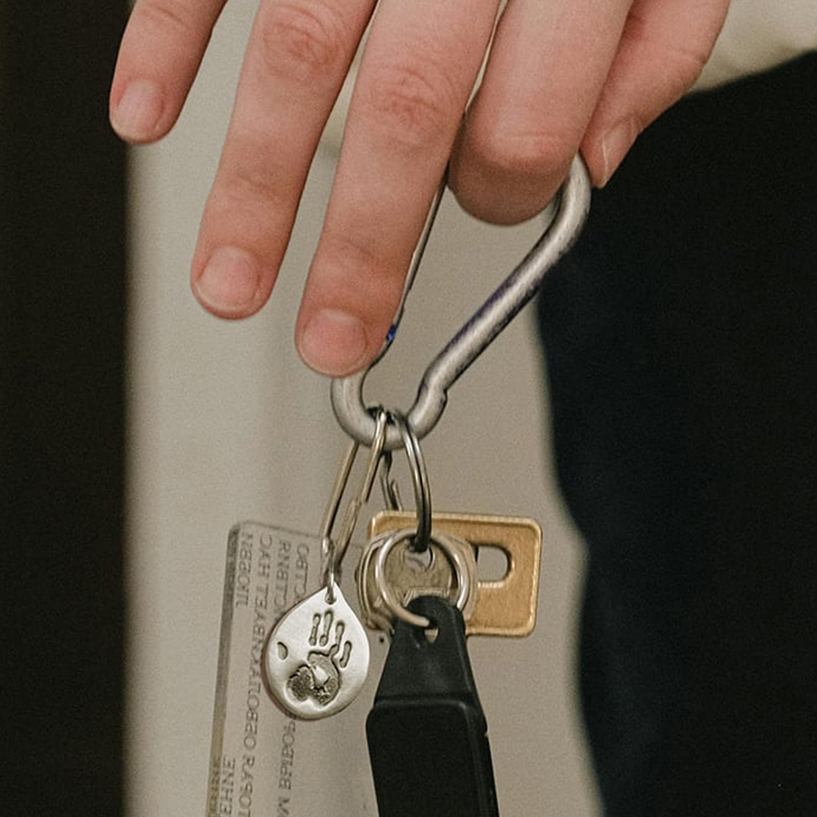 Amma’s Blessing Hand - 925 Sterling Silver Pendant