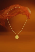 Amma’s Blessing Hand - 18K Gold Plated Pendant