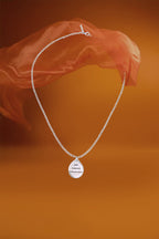 Amma’s Blessing Hand - 925 Sterling Silver Pendant
